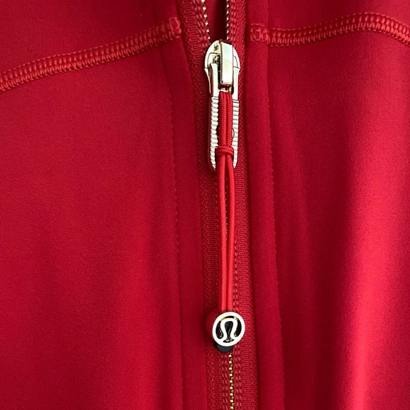 Lululemon Lunar New Year Hooded Define Jacket *Nulu Dark Red LNY Size Sz 8 - Picture 10 of 12